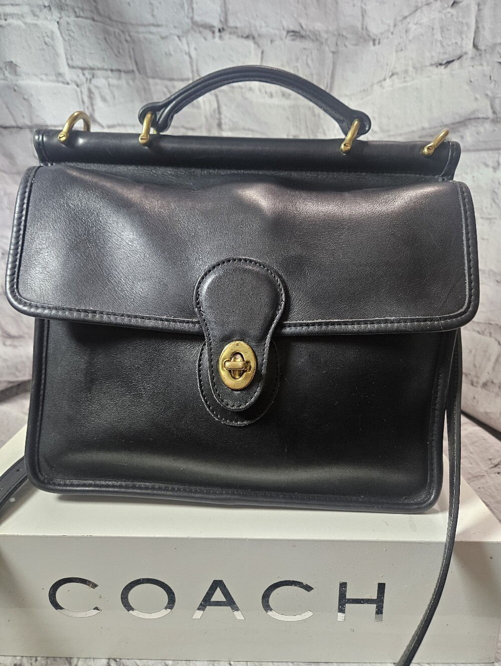Vintage Coach Willis Dowel Bag